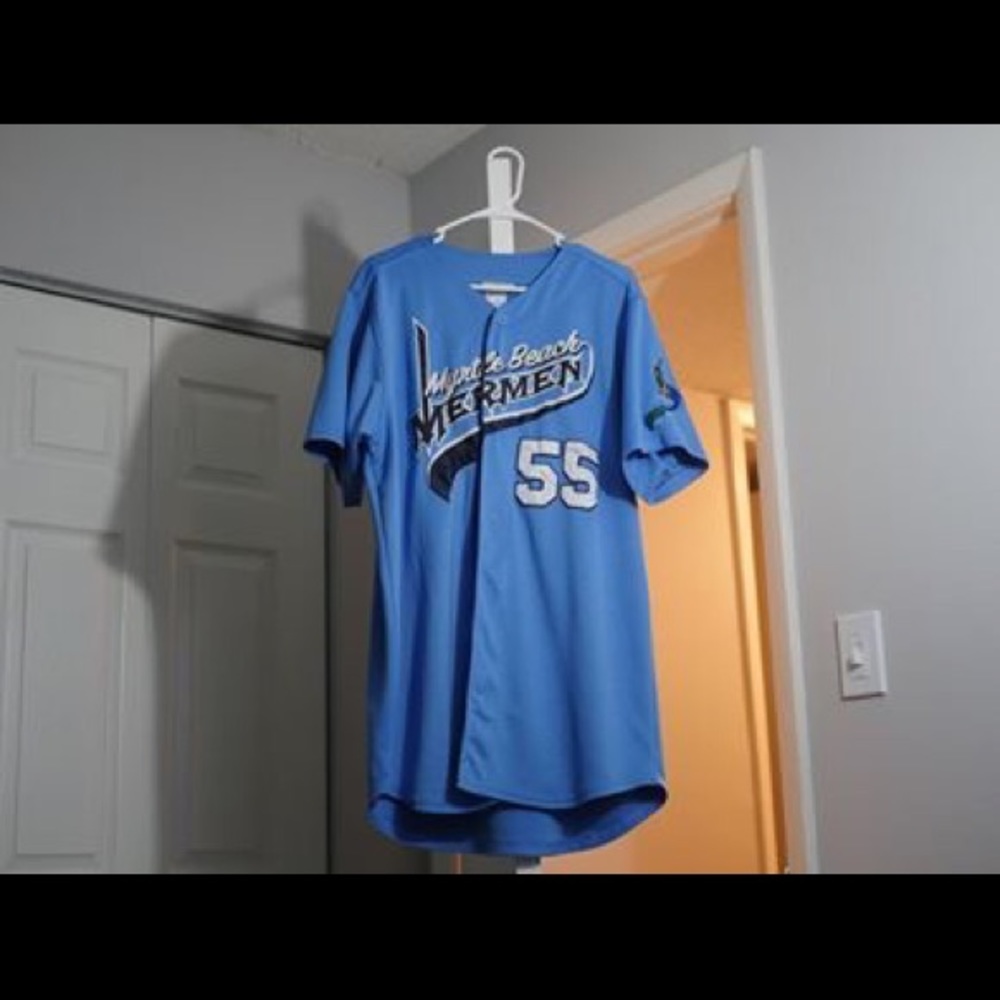 Kenny Powers #55 Mermen Jersey